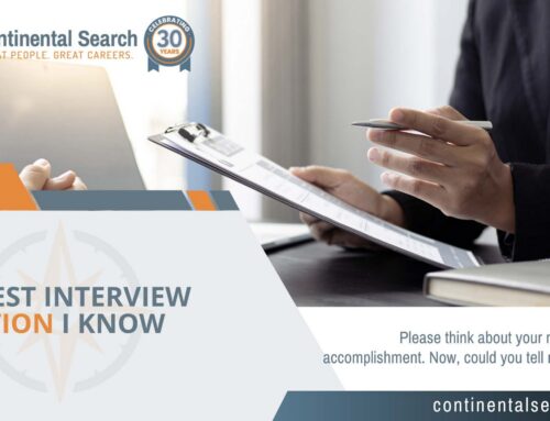 The Best Interview Question I Know